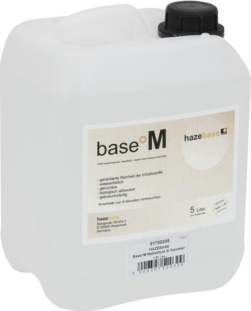 HAZEBASE Base*M Fog Fluid 5l