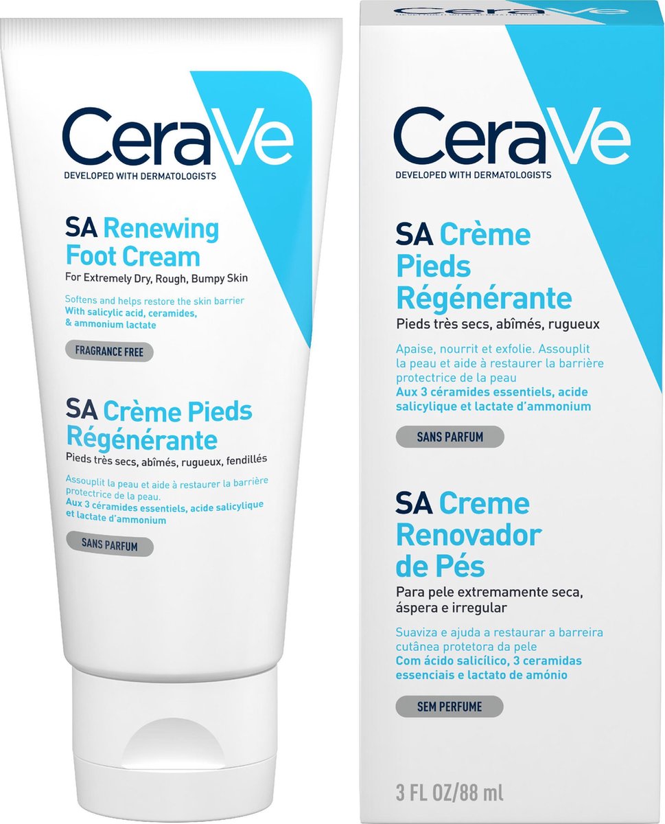 Cerave - SA Herstellende Voetcrème - 88ml