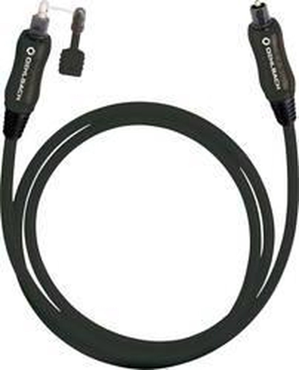 Toslink Digitale audio Aansluitkabel [1x Toslink-stekker (ODT) - 1x Toslink-stekker (ODT)] 3.00 m Zwart Oehlbach OPTO Star Black