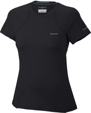 Columbia Coolest Cool Short Sleeve Shirt - dames - T-shirt - zwart