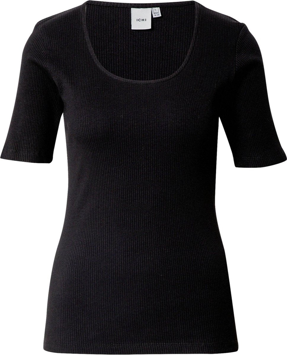 Ichi shirt Zwart-Xs