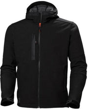 Helly Hansen Kensington Hooded Soft Shell Jacket voor volwassenen van Unisex (Zwart)