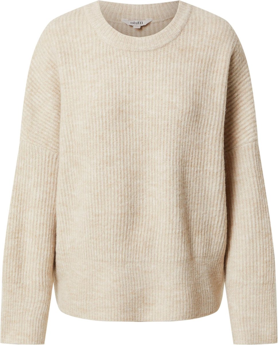 Mbym trui gillian Lichtbeige-Xs/S (S-M)