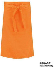 Benza France horeca kokssloof - Oranje - 96 x 71 cm
