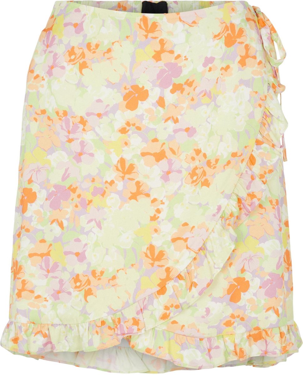 Pctina Mw Wrap Skirt 17113615 Jade Lime - Maat XS