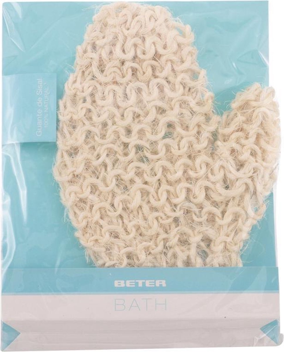 Beter Guante Shower Guante de Sisal