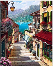 Schilderen op nummer volwassenen – 40 x 50 cm - Paint by number volwassenen – Nummer schilderen voor volwassenen - Hobby en creatief – Hobby materialen volwassenen - diy pakket volwassenen