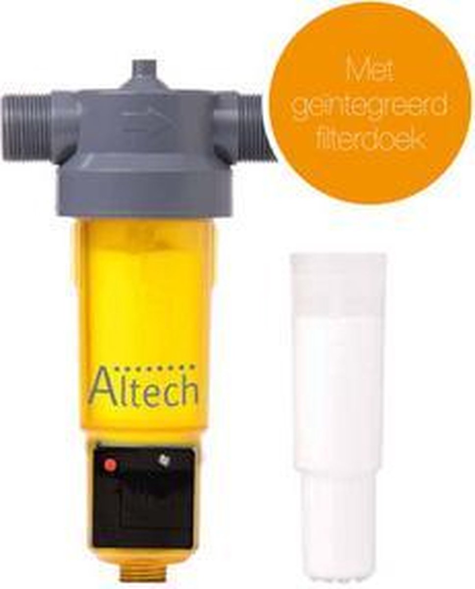 Altech WS1000 waterontharder starterset softener ingebouwde filter incl. sensor