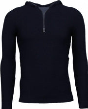 Enos Long Tee Ribbels - Sweater - Zwart - Maat: M