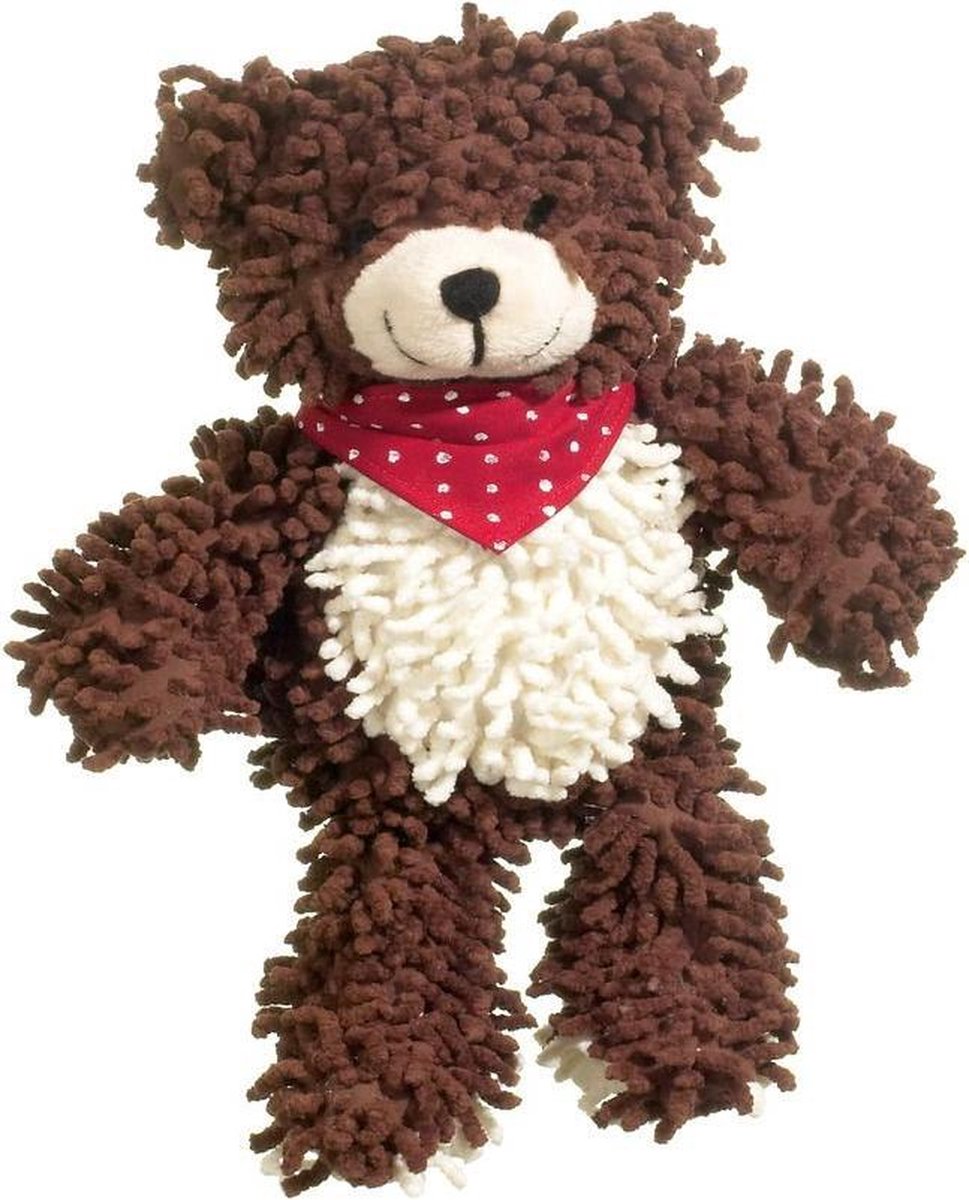 Dog toy teddy bear moppy
