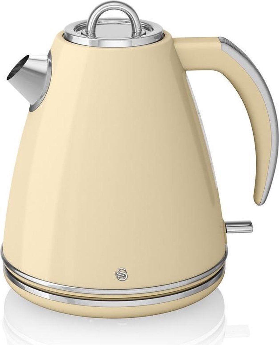 Swan Retro Waterkoker 1.5 L Creme
