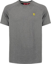 Ferrari T-shirt Scuderia Heren Polyester Grijs Maat S