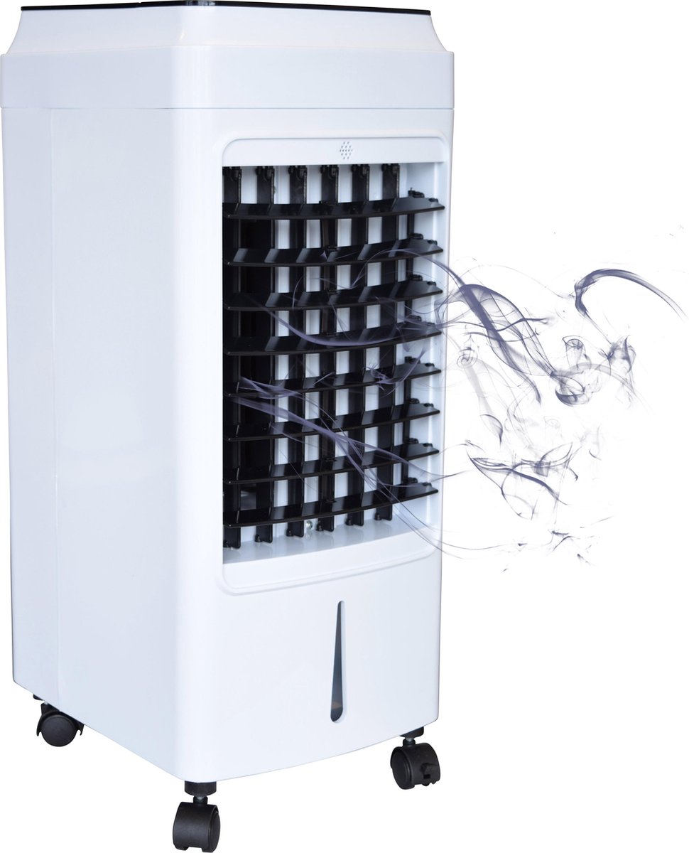 Aircooler 4 liter - LWCD-002B met timer en afstandsbediening - luchtbevochtiger