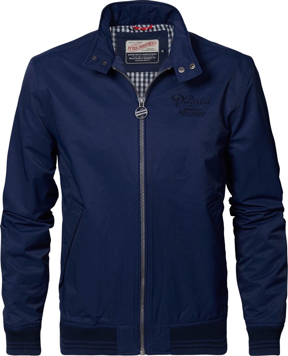 Petrol Industries - Heren Bomber zomerjas - Donker blauw - Maat L