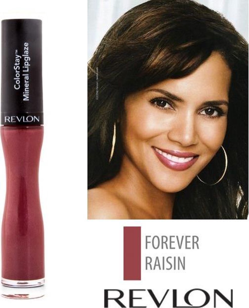 Revlon Lipgloss Colorstay Mineral Lipglaze - 540 Forever Raisin