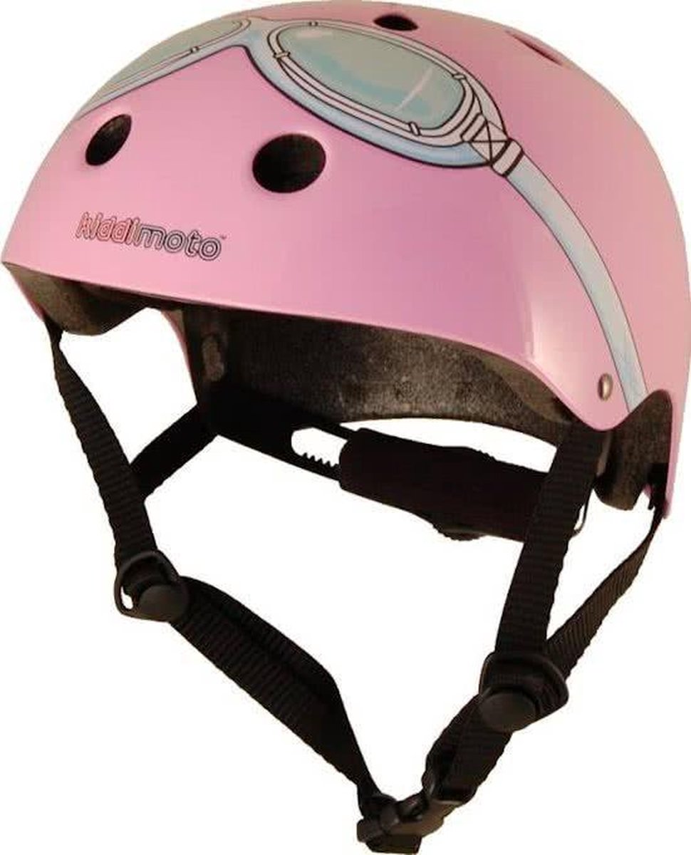 Kiddimoto helm  Pink Goggle Small