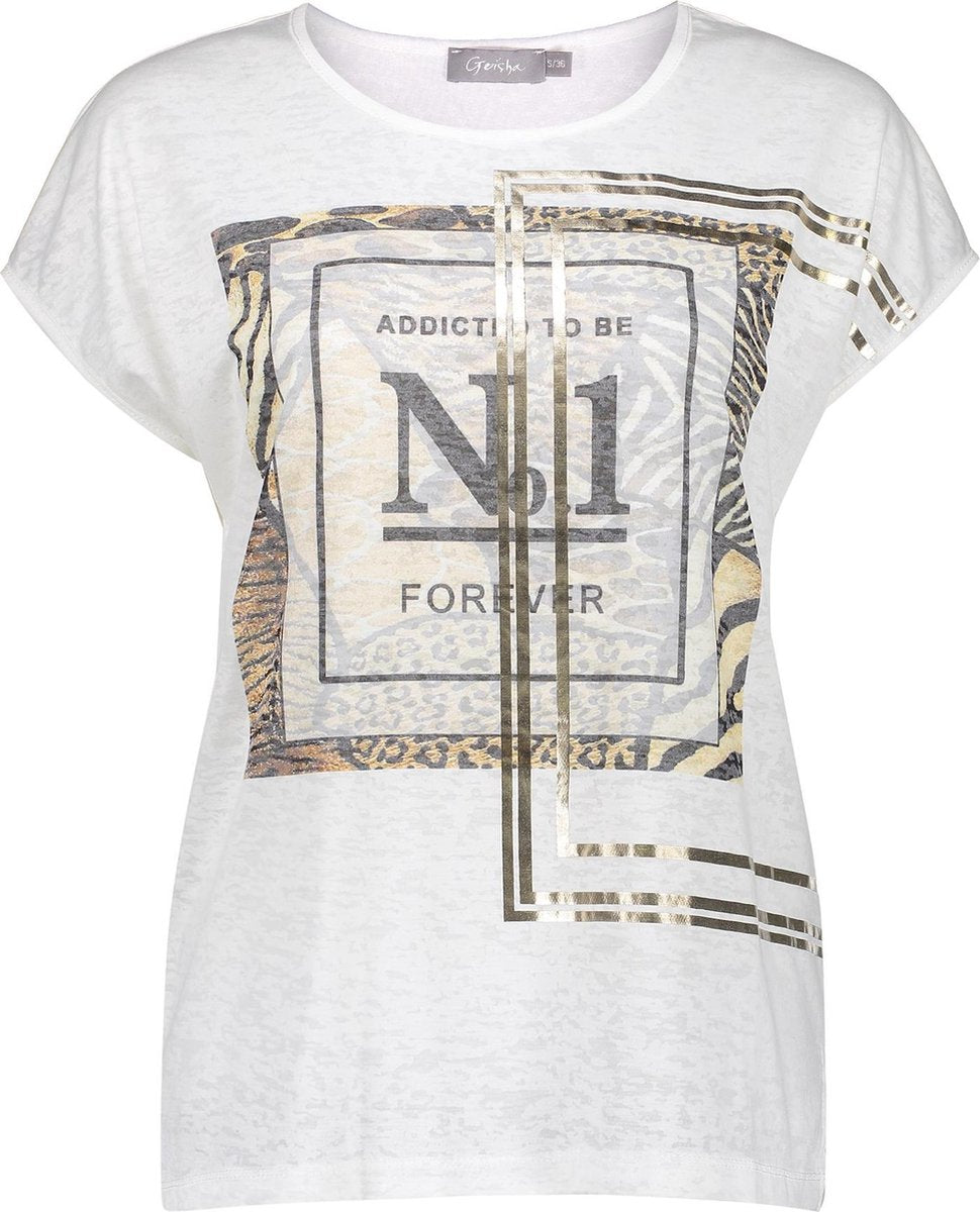 T-shirt Geisha Off-white maat M