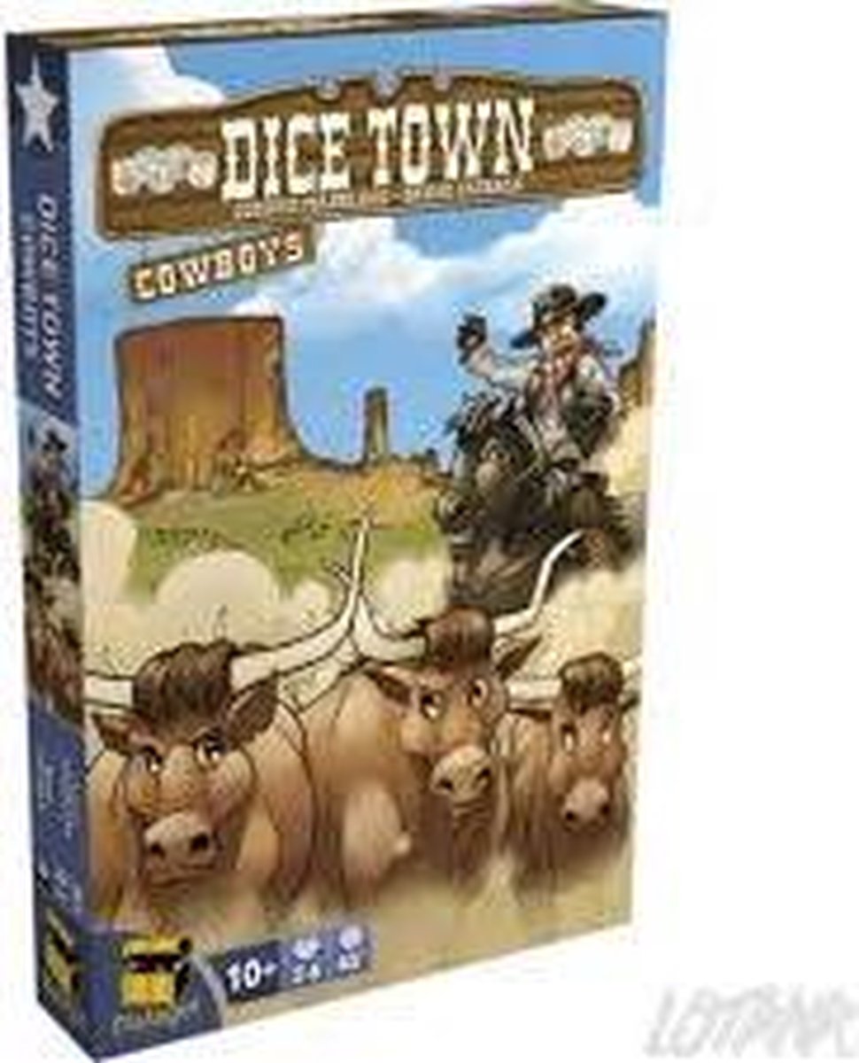 Asmodee Dice Town Cowboy - EN