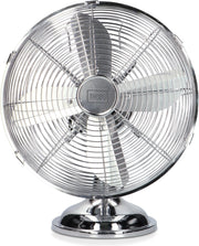 Trebs 99384 - Retro Tafelventilator in stijlvol design - Chroom