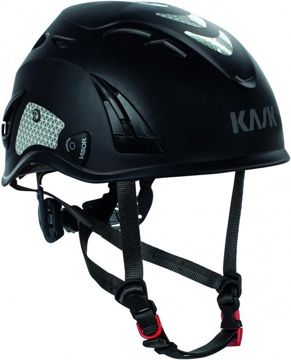 Kask Superplasma PL industriële helm met Sanitized-technologie Hi-Viz Zwart
