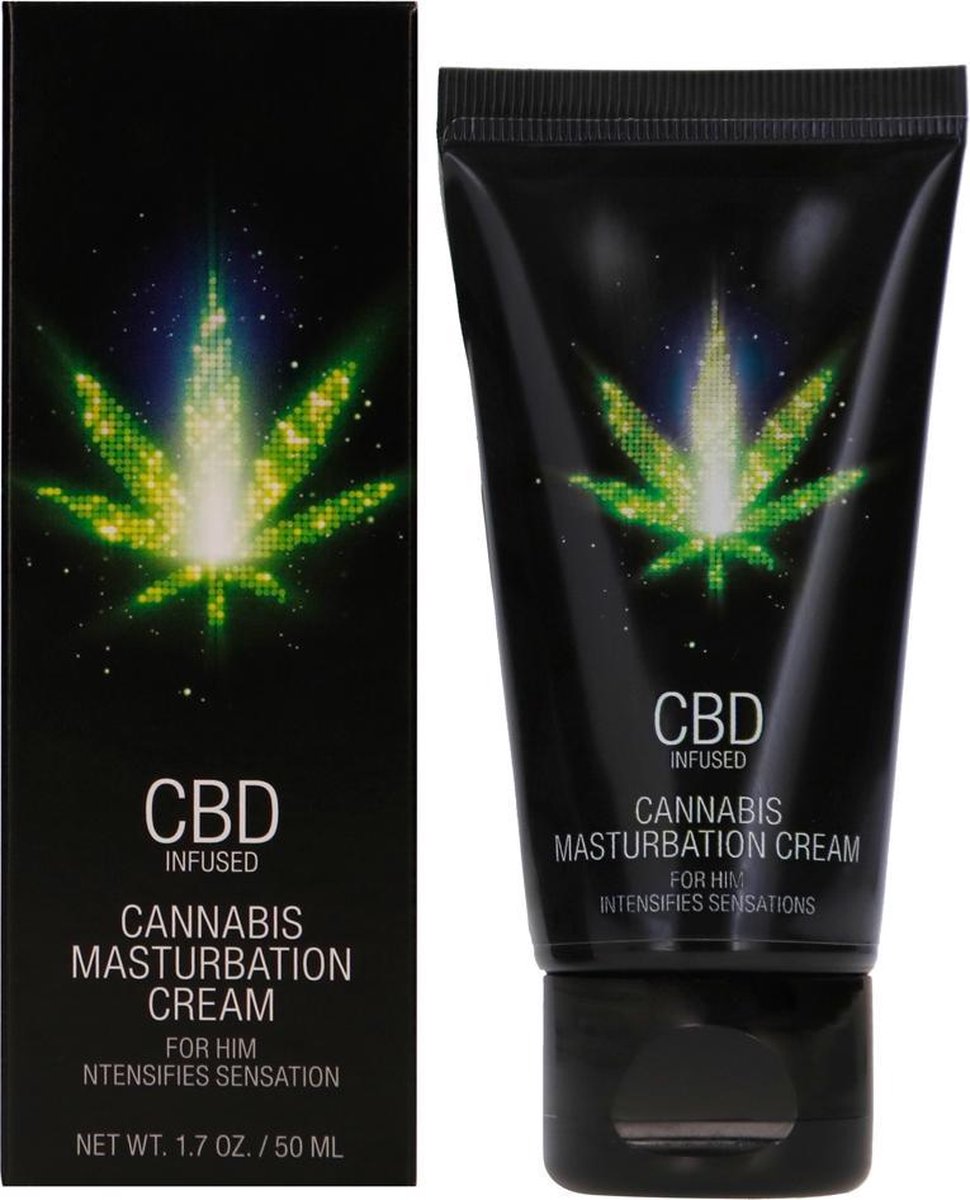 CBD Cannabis Masturbatiecrème voor hem - 50 ml