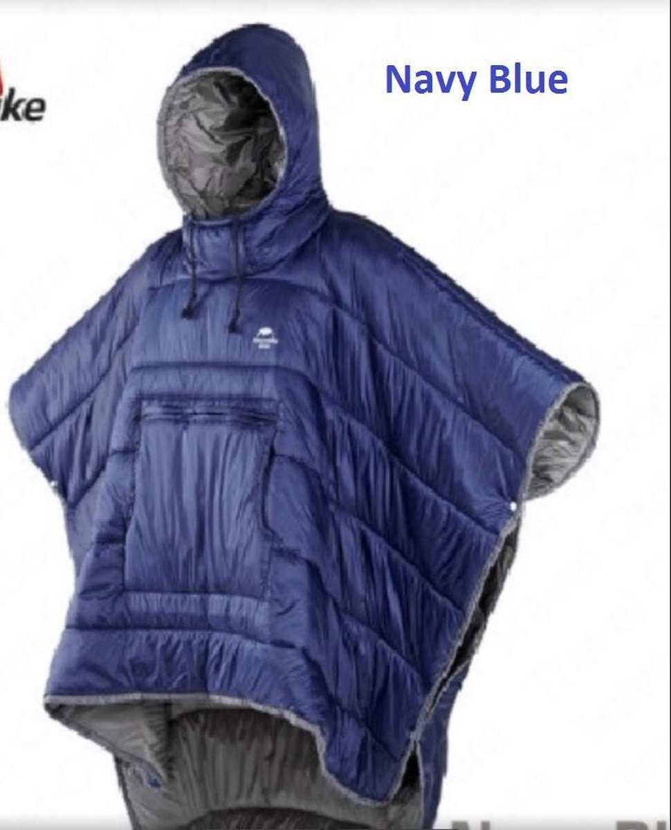 Outdoor Poncho/Jack - RealProducts - Camping - Hiken - Warmte - 3 lagen - Reizen - Slapen - Deken - Mantel