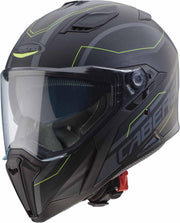 Caberg Jackal Supra - Mat Zwart / Fluor Geel-Medium