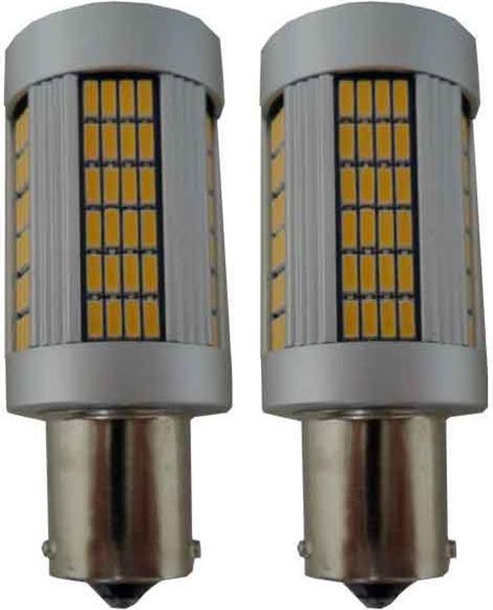 Canbus HP LED Knipperlicht BA15S-Oranje