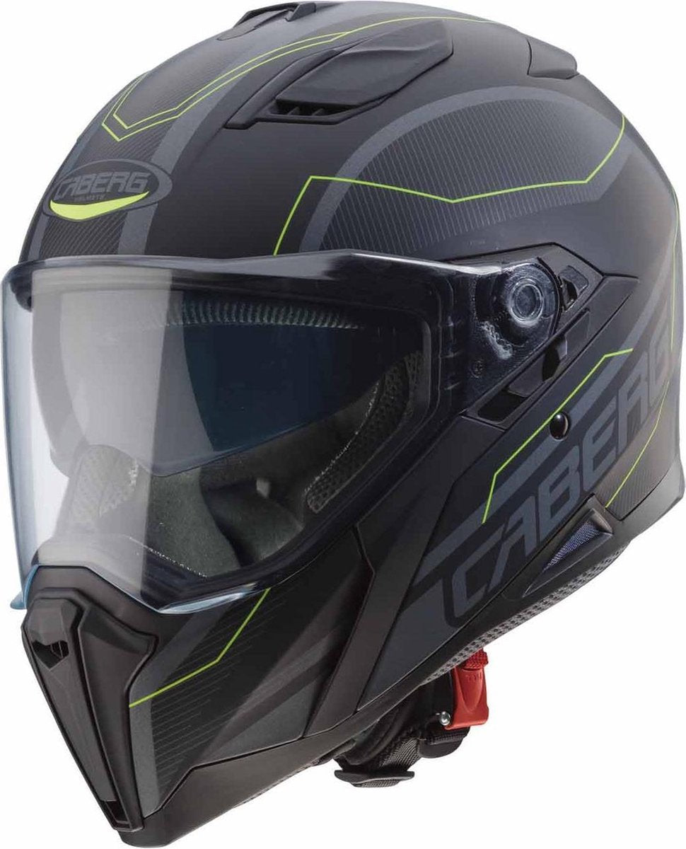 Caberg Jackal Supra - Mat Zwart / Fluor Geel