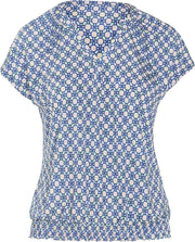 Cassis - T-shirt met minimalistische print - Blauw