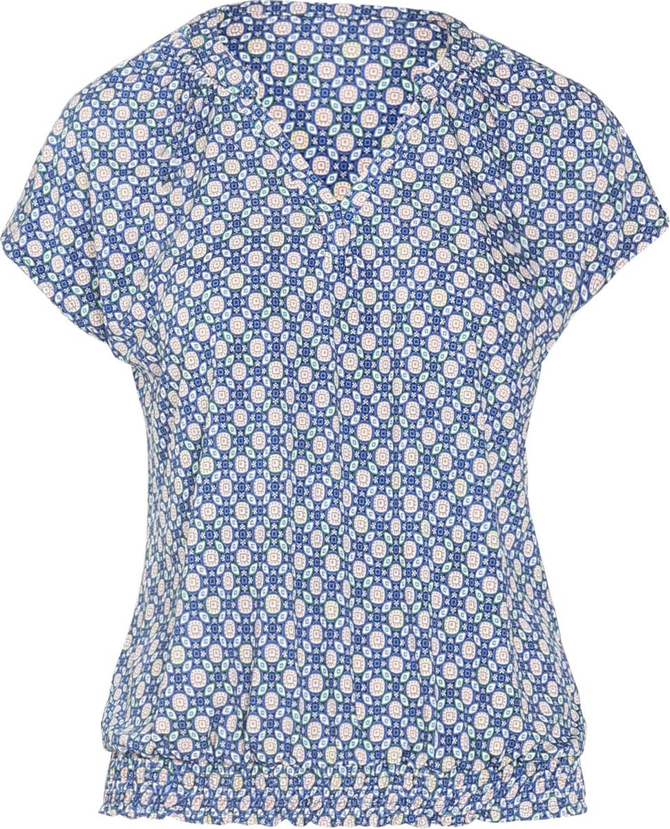 Cassis - T-shirt met minimalistische print - Blauw