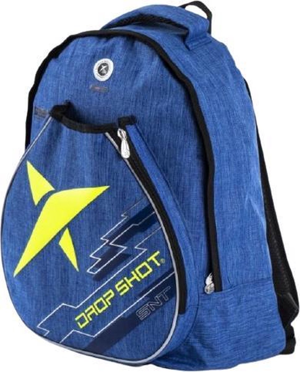 Drop Shot padel racketbag rugtas Essential 2.0 - blauw/geel