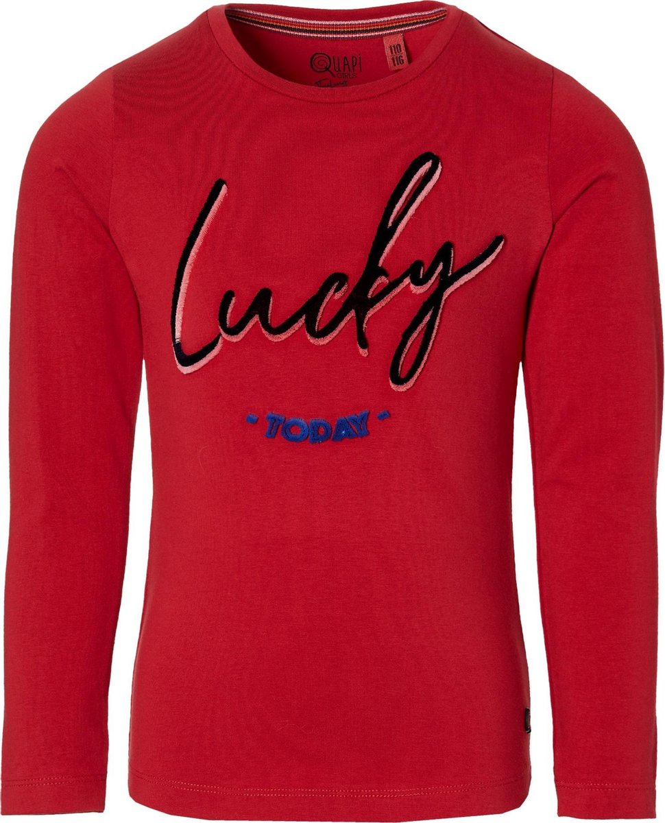 Quapi meisjes shirt Debbie Red Chili