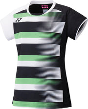 Yonex Badmintonshirt Dames Polyester Zwart Maat S