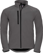 Russell Heren waterbestendig & winddicht Softshell-jasje (Titanium)