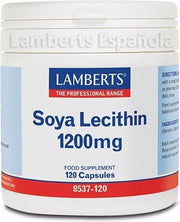 Lamberts Soya Lecithin 1200 mg - 120 Capsules - Voedingssupplement