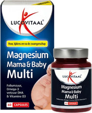 3x Lucovitaal Magnesium Mama & Baby Multi 60 capsules