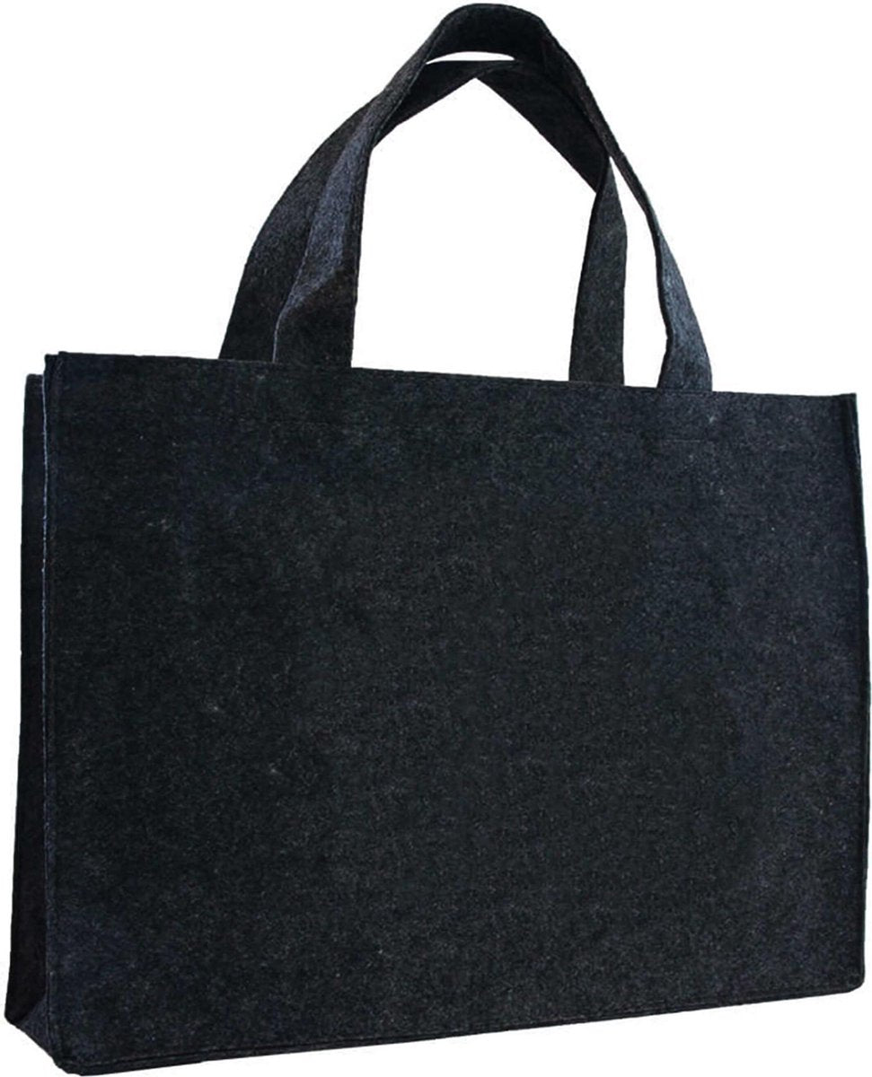 10x vilten tas Zwart A3