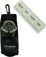 Medcenter medicijnhorloge met medicijndoosje