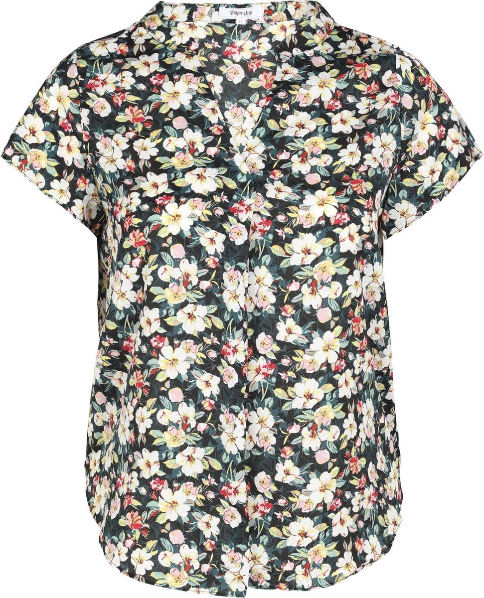 Blouse met bloemenprint