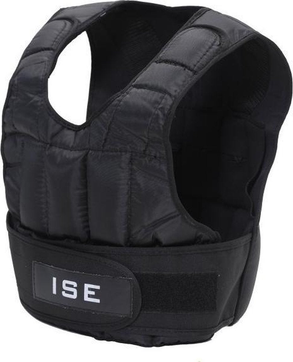 ISE SY3002-5 - Gewichtsvest - verstelbaar gewichtsvest - 25 Kg - zwart
