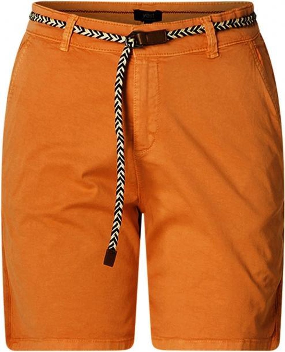 YESTA Lidewij Short - Spicy Brown - maat 2(50)
