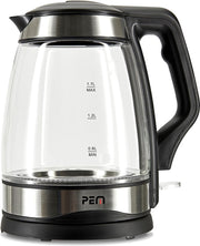 PEM KT-162  Glazen waterkoker met LED