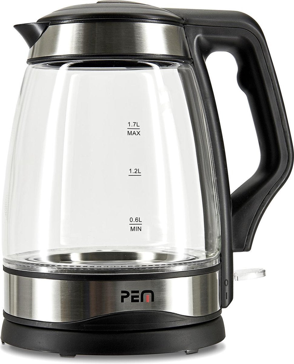 PEM KT-162  Glazen waterkoker met LED