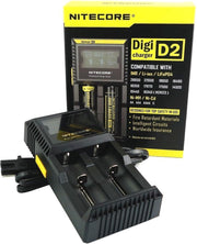 Nitecore D2 universele batterijoplader