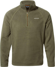 Craghoppers Longsleeve Corey Vi Half Zip Heren Polyester Groen Mt M
