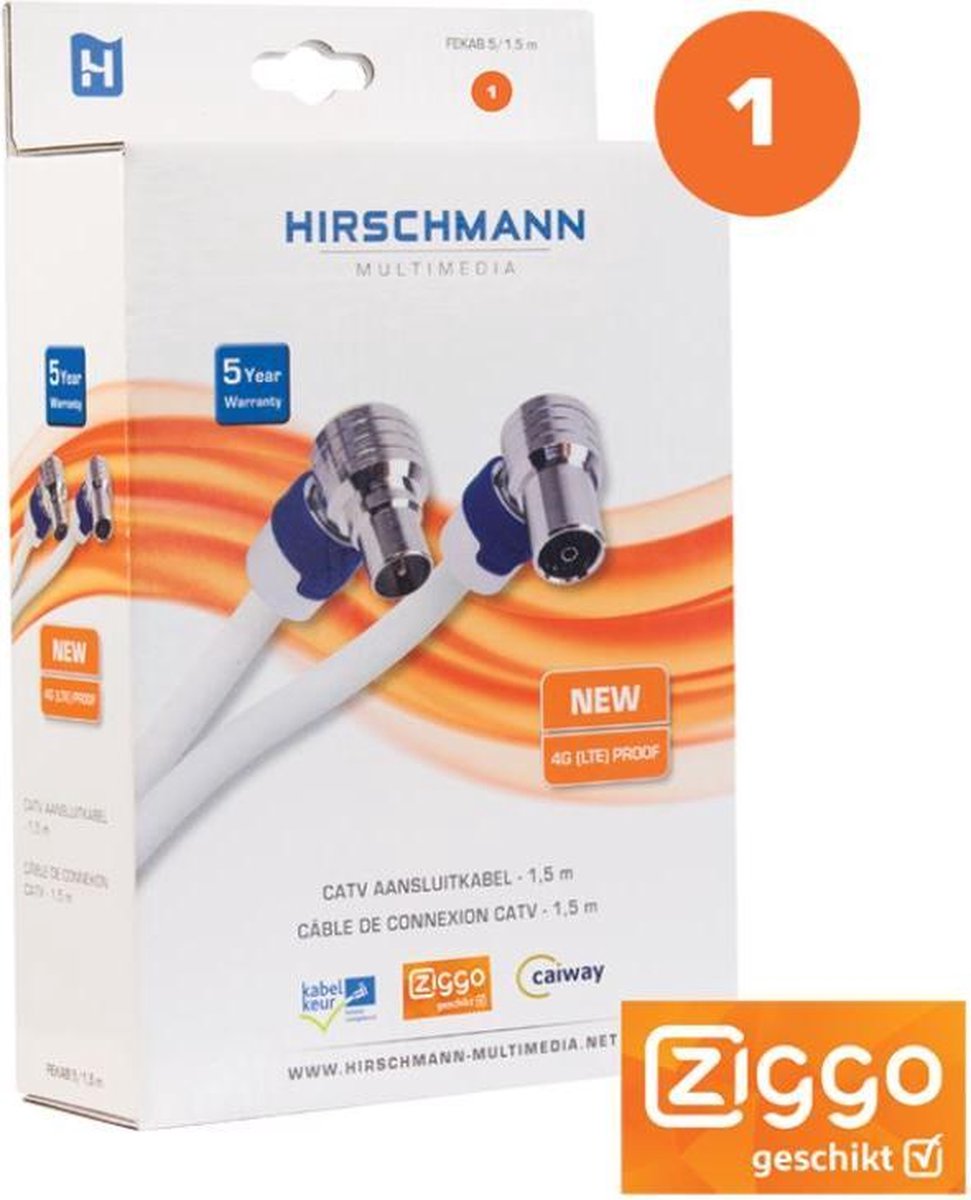 Hirschmann  Coax - Antennekabel 1