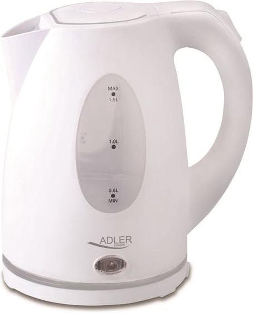 Adler AD 1207 - Waterkoker - 2000 Watt - wit - 1.5 L