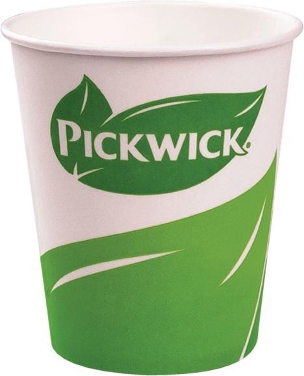 Beker paper cups pickwick 250 cc 100 stuks