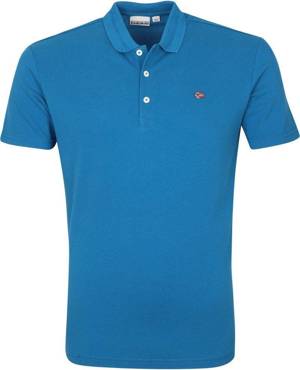 Napapijri Polo Ealis Blauw - maat M